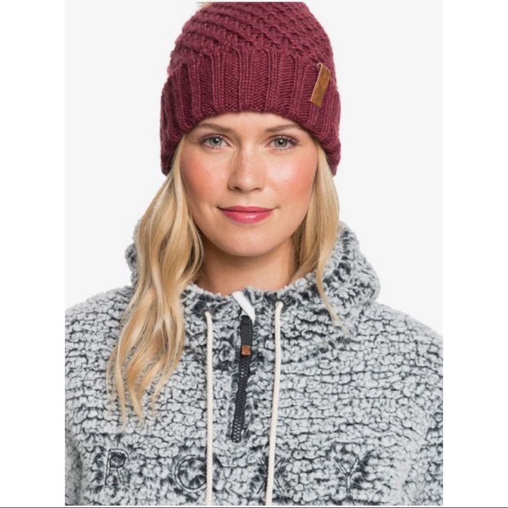 Roxy ‘Pluma’ Technical Half ZIP Sherpa Hoodie - Picture 5 of 8